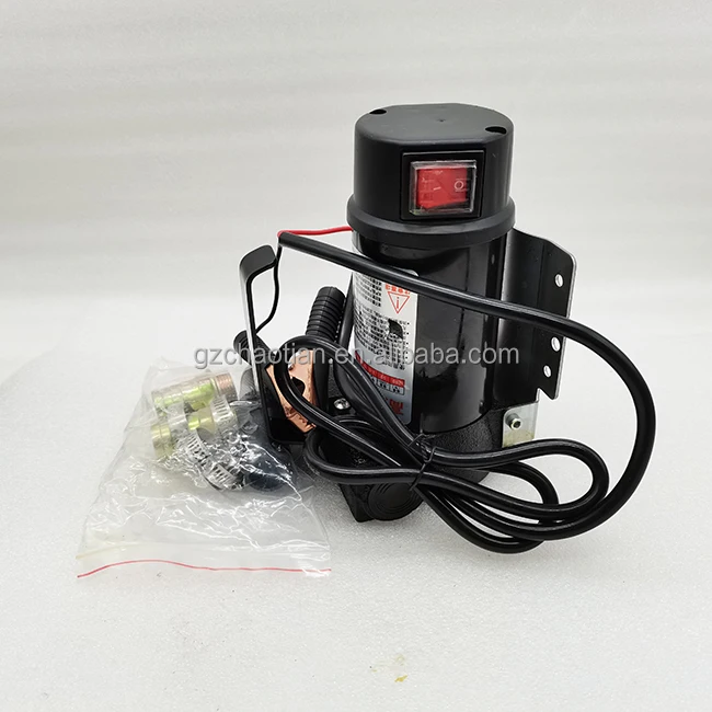 Высококачественный экскаваторный запасные части 12V 24V дизельный насос для перекачки топлива DC добавления жидкости