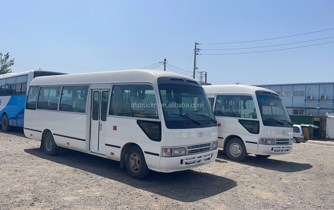 2024 top quality 7-8m single door 29 seaters gasoline engine 4 cylinder coaster on sale!