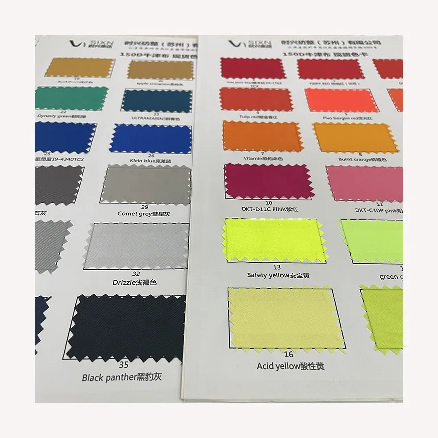 Дешевая цена разные цвета полиэстер 150D ткань Оксфорд с водонепроницаемым полиуретановым покрытием готовая к