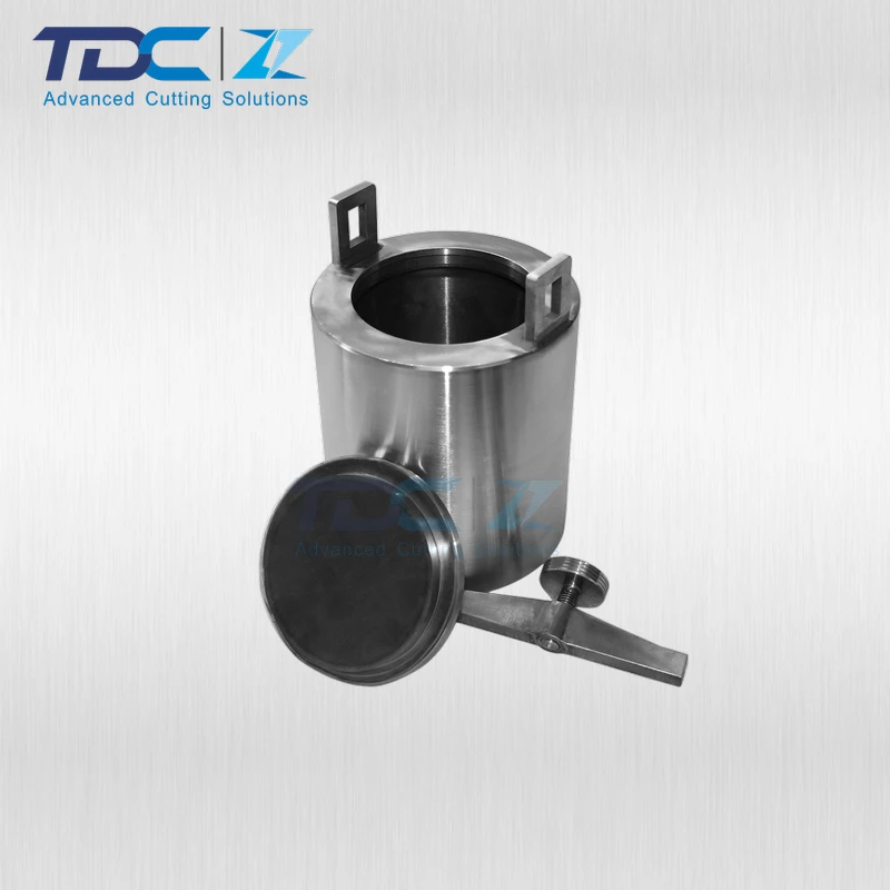 100ml polished tungsten carbide Lab planetary ball mill grinding jar cup bowl