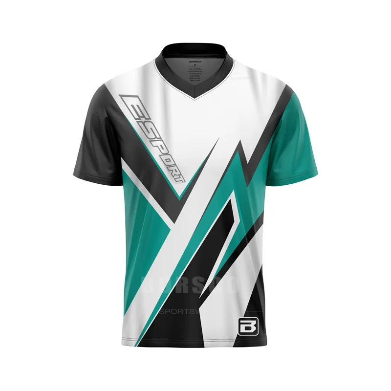 Latest Sublimation Esports Jersey Gaming Shirt For Sale
