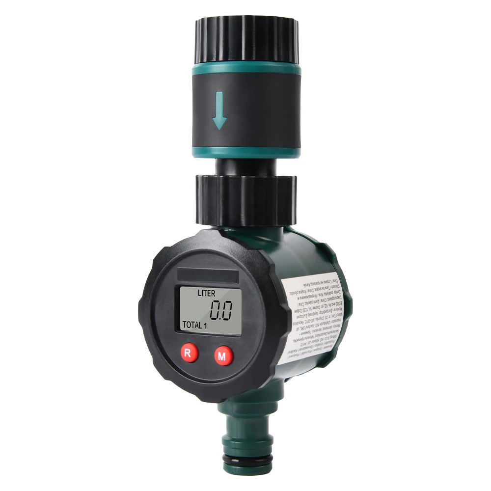 Winslow & Ross water flow meter, high pressure max 8 bar digital liquid flow meter with LCD display