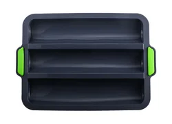 3 Loaf Non-stick silicone french bread baking pans Silicone Baguette Pan