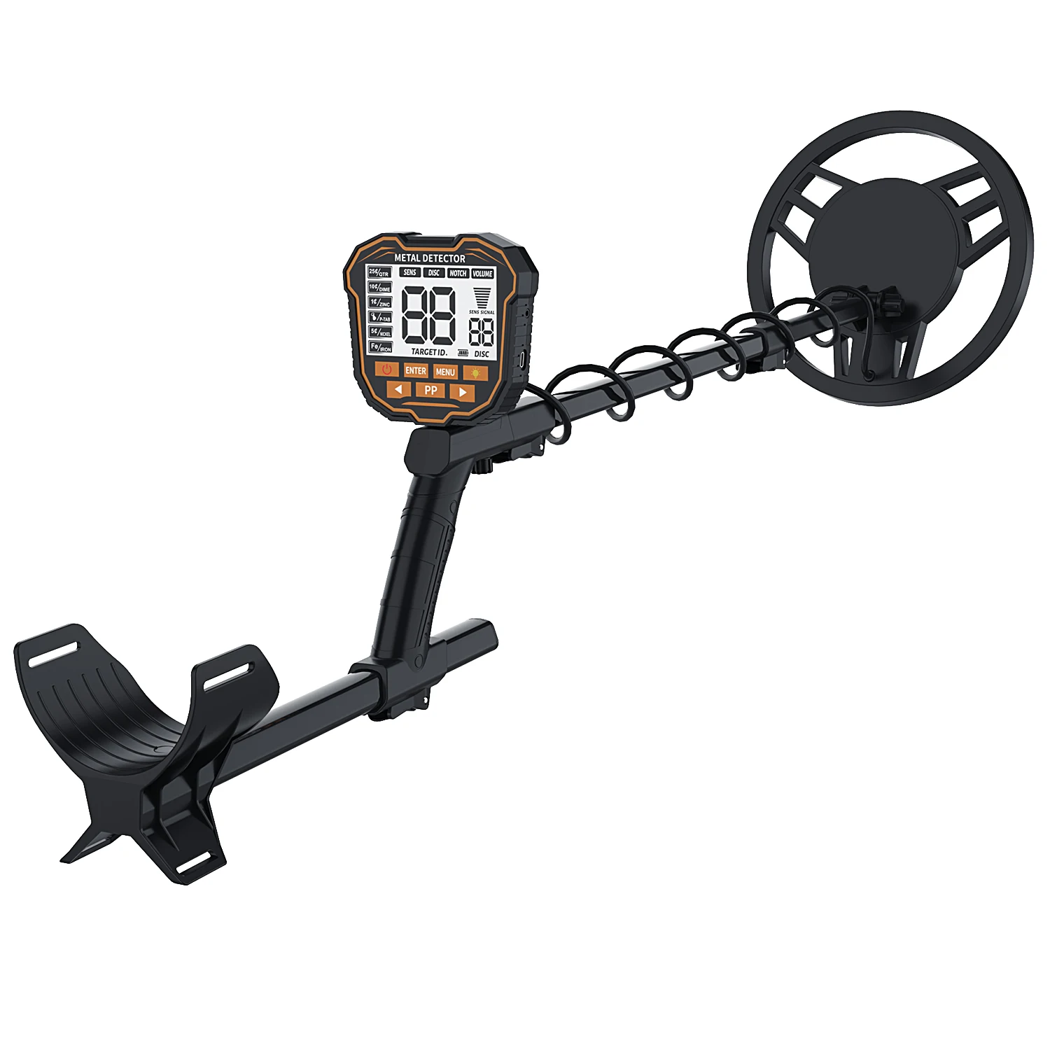 GT932  High Sensitivity Gold Detector   4 Adjustable Modes Stable Performance for Detecting Gold Coin Beach treasure hunter