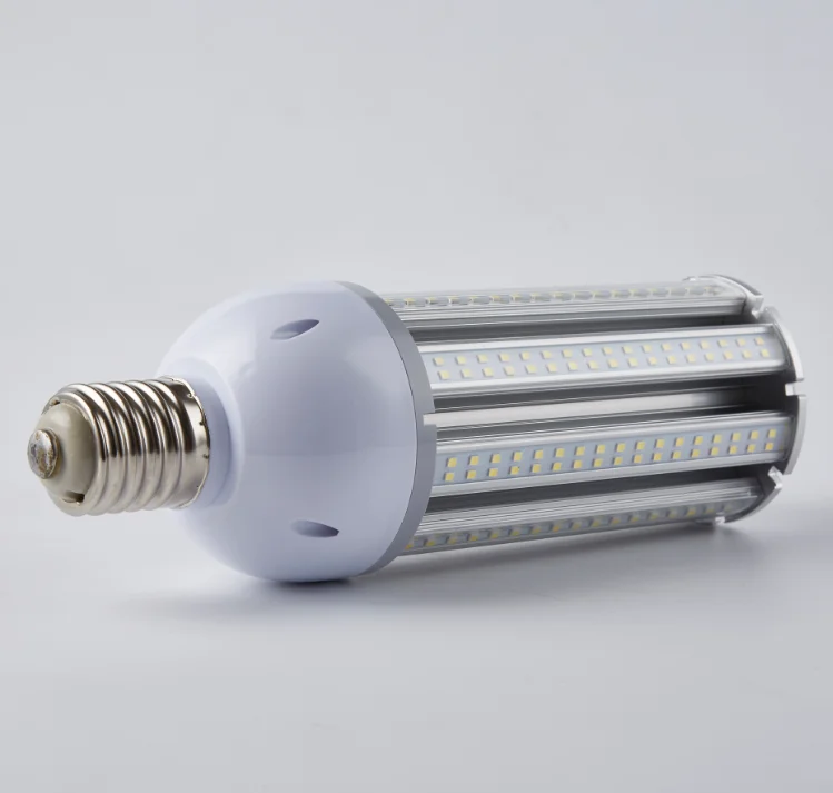 100-277VAC  5000K daylight led corn lamp e27 e40 base led bulb 45w