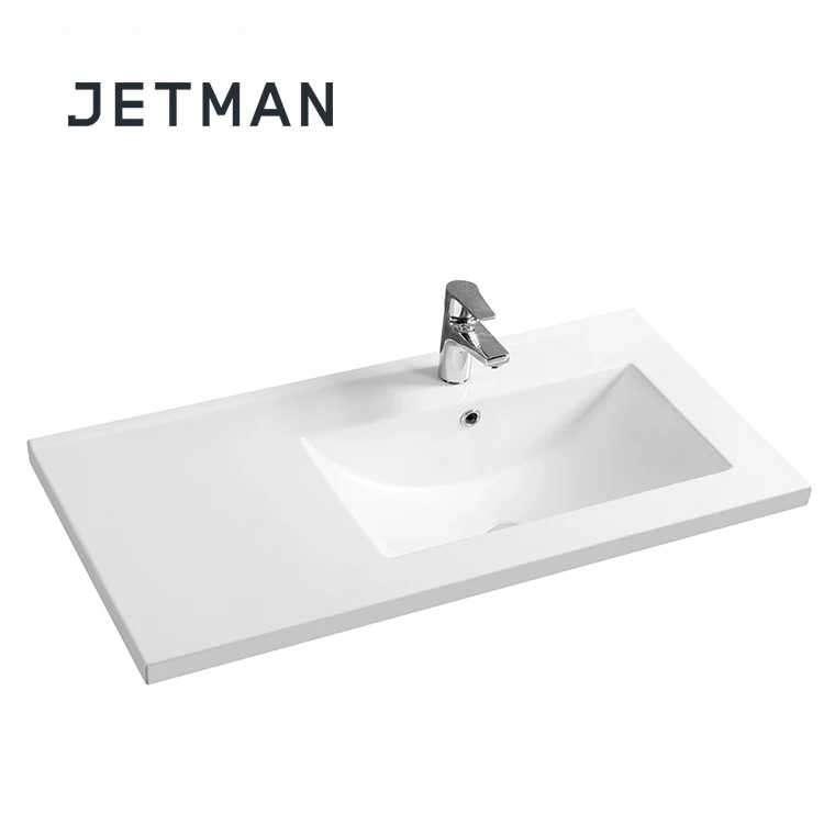 JM5012L 810*460*150 European Types Ceramic Basin Washing Sink Basin For Interior Decoration Project Bathroom