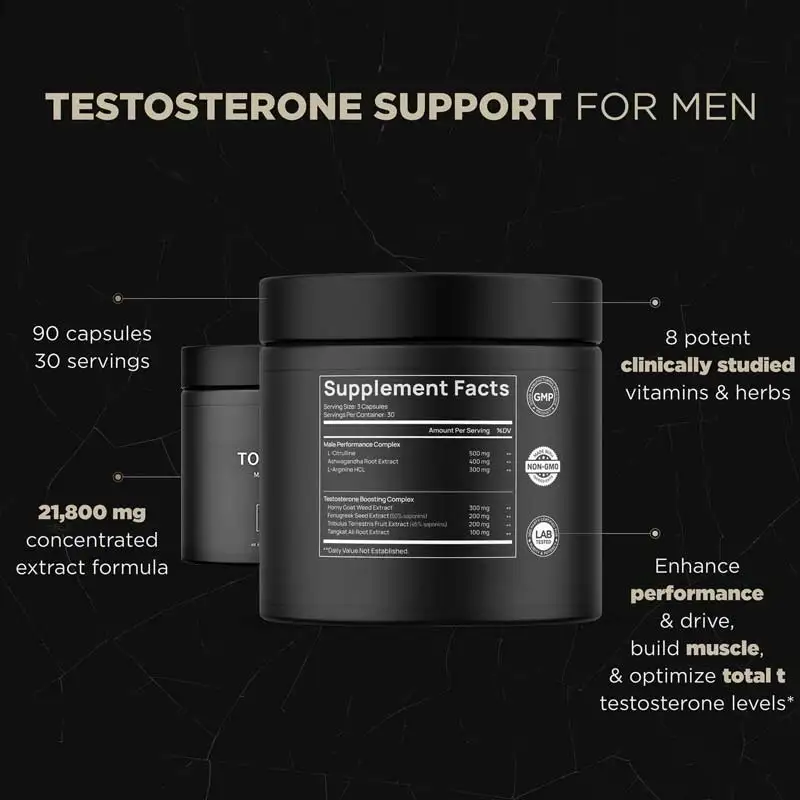 Support Factory Inspection OEM ODM 2024 Hot Product Energy Enhancement Tongkat Ali Male Capsule