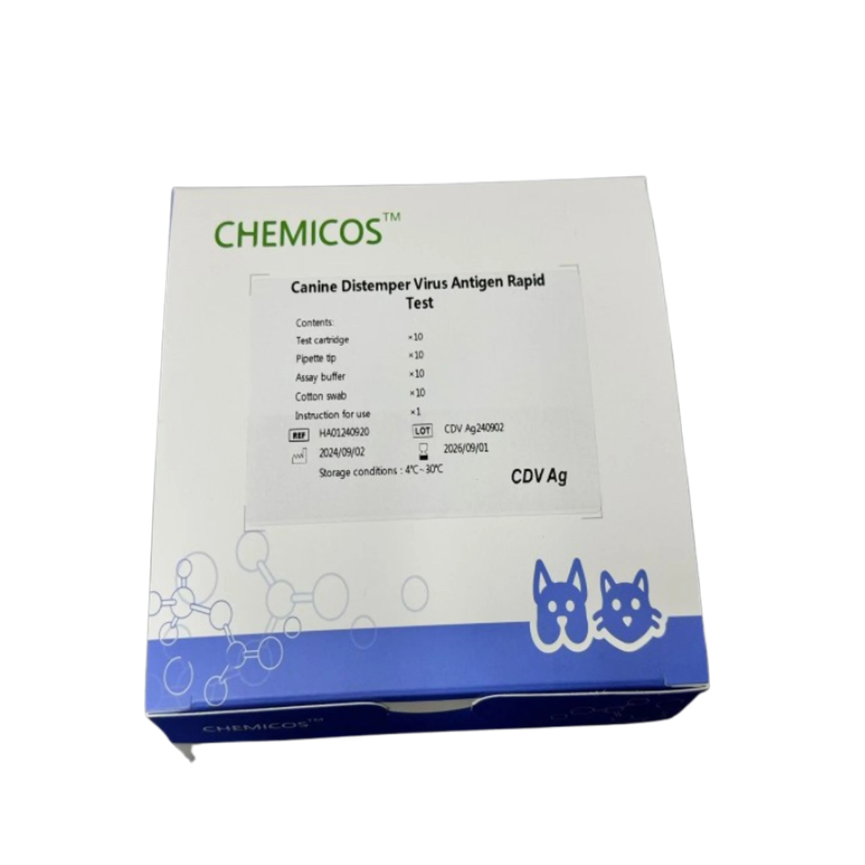 Canine Distemper Virus Antigen Rapid Test Rapid Bioassays For Canine Disease Detection And Animal Diagnosis