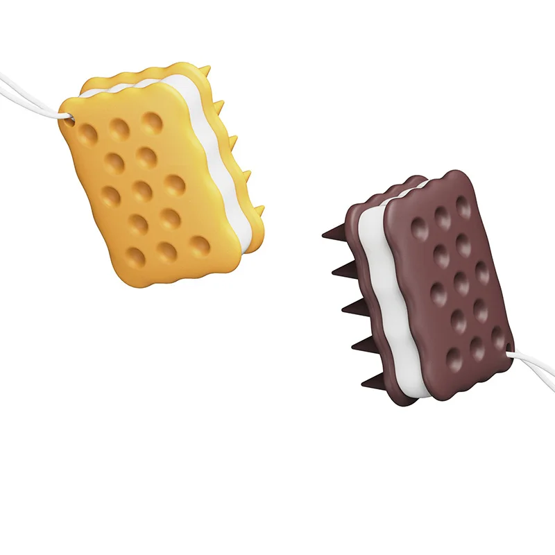 Gloway Manufacturer fiber Amazon Hotsale Wheat Straw Fiber Plastic Abs Silicone Scalp Massager Hair Shampoo Brush