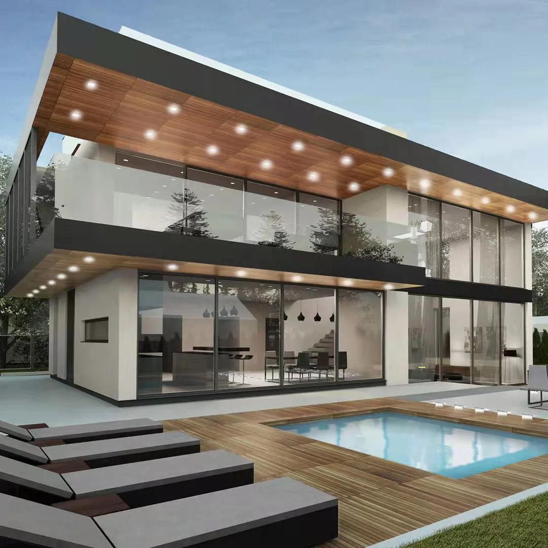 Top Quality Prefab house/Quick installed easy assembly home/good price Steel frame living house