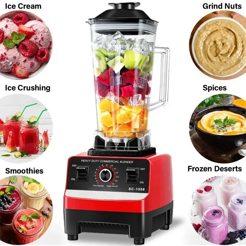 heavy duty juice fruit mixeur 4500w silver crest sc 1589 2 in 1 fresh juicer smoothie mixer blender machine