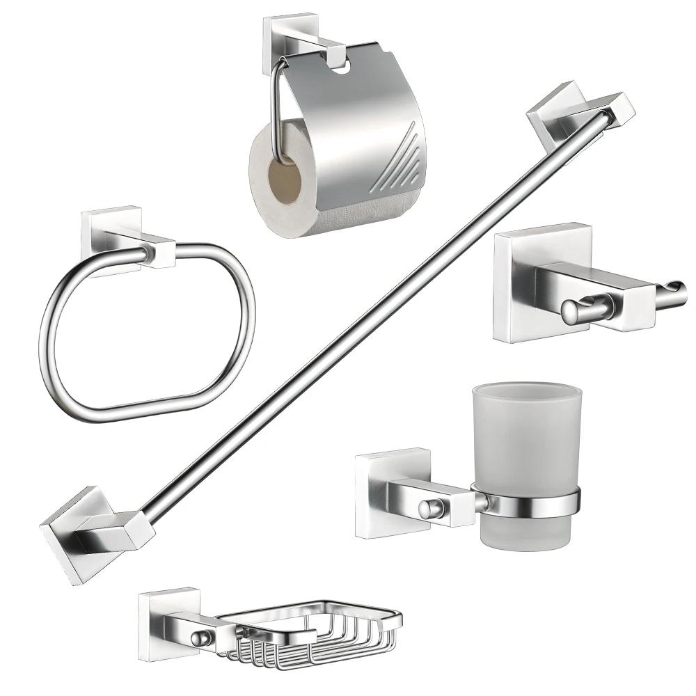 Gold Towel Rack Basket Bathroom Towel Rack Hotel Hardware Pendant Set Clothes Hook Hardware Pendants Combination Set