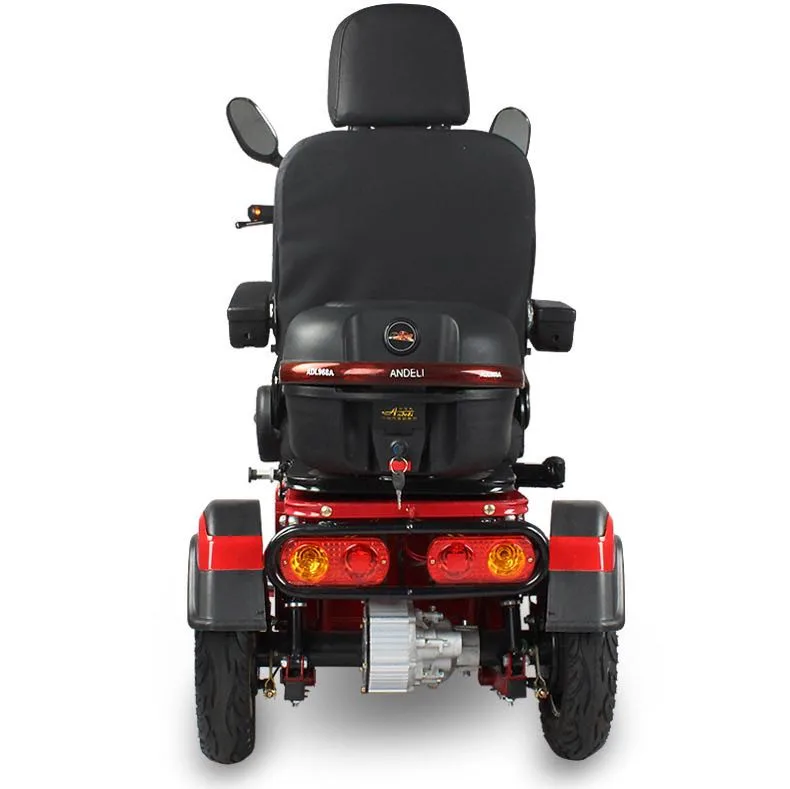 Elderly courtesy car Four wheel electric disabled household battery car for two elderly folding moped