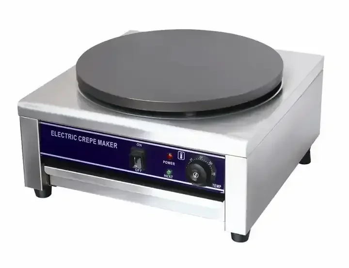 High Quality Commercial fast food Restaurant Crepe Machine Electric Industrial Pancake Crepe Maker For Catering Equipment