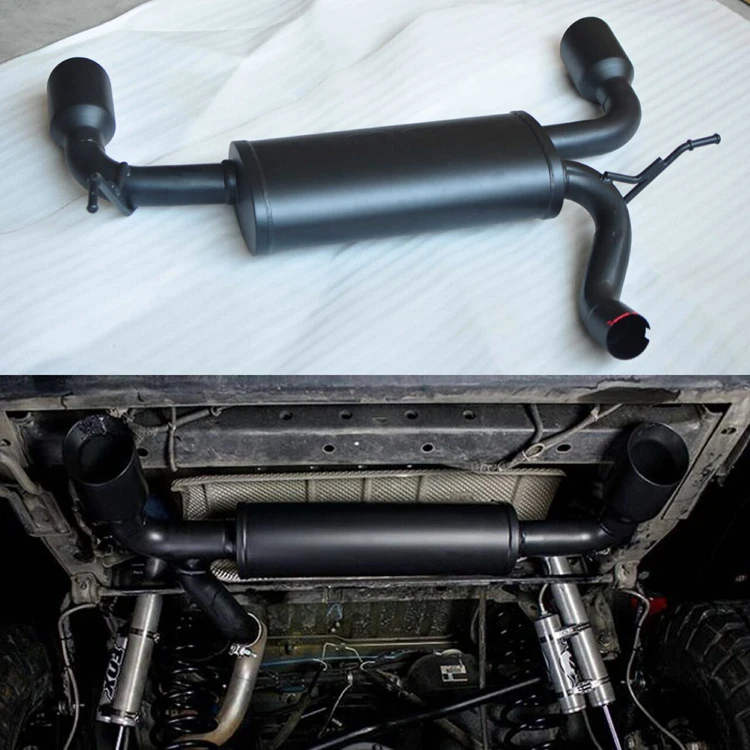 Tiroflx Off Road 4X4 style Black Series Exhaust fit for Jeep wrangler JK 2007-2017