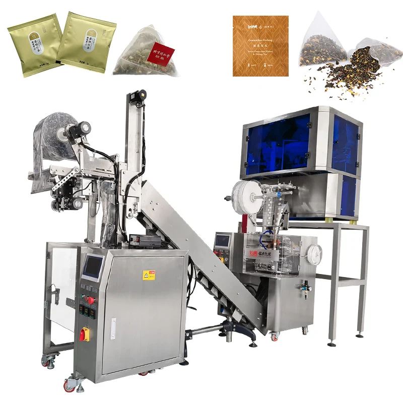 Small Tea Bag Packing Machine Automatic Pyramid Tea Bag Packing Machine Tea Bag Packaging Machine