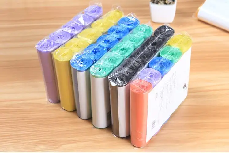 High quality wholesale printing High Density Produce garbage plastic Bag on Roll