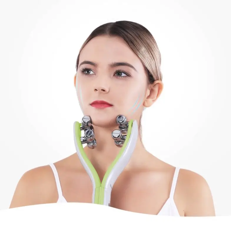 GESS Beauty tool Y Shape face roller 3d face roller massager 360 Rotation Facial Lifting Roller face slimming massage