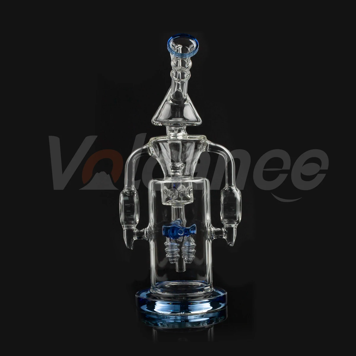 
Factory Supply 350mm Height 5mm Thick Big Glass Borosilicate pipe With Smoking Accessories 