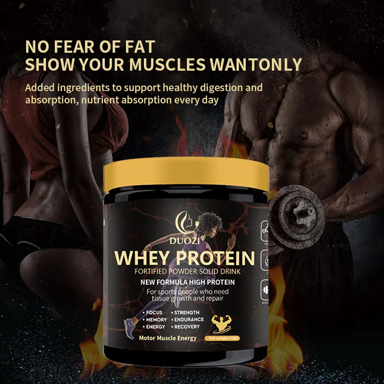 OEM Spot Whey Protein Powder Fitness Muscle Building Strengthening Nutrition Whey Protein Powder