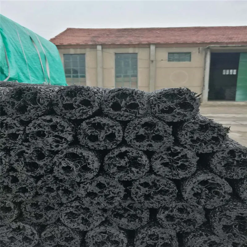 PP underground drainage water Green/Black Geocomposite Drain Pipe Diameter 80mm Plastic Blind pipe outer geotextile