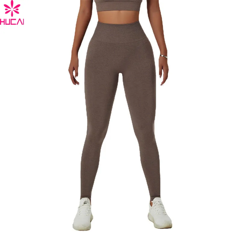 Custom leggings workout sport yoga leggings for women high waist tummy control gym leggings sports pants sexy cross pants