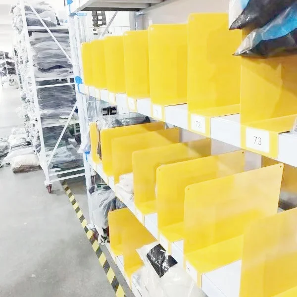 Board for partition plastic shelf divider acrylic closet PVC shelf laber clothing medicine hardware warehouse label stick holder