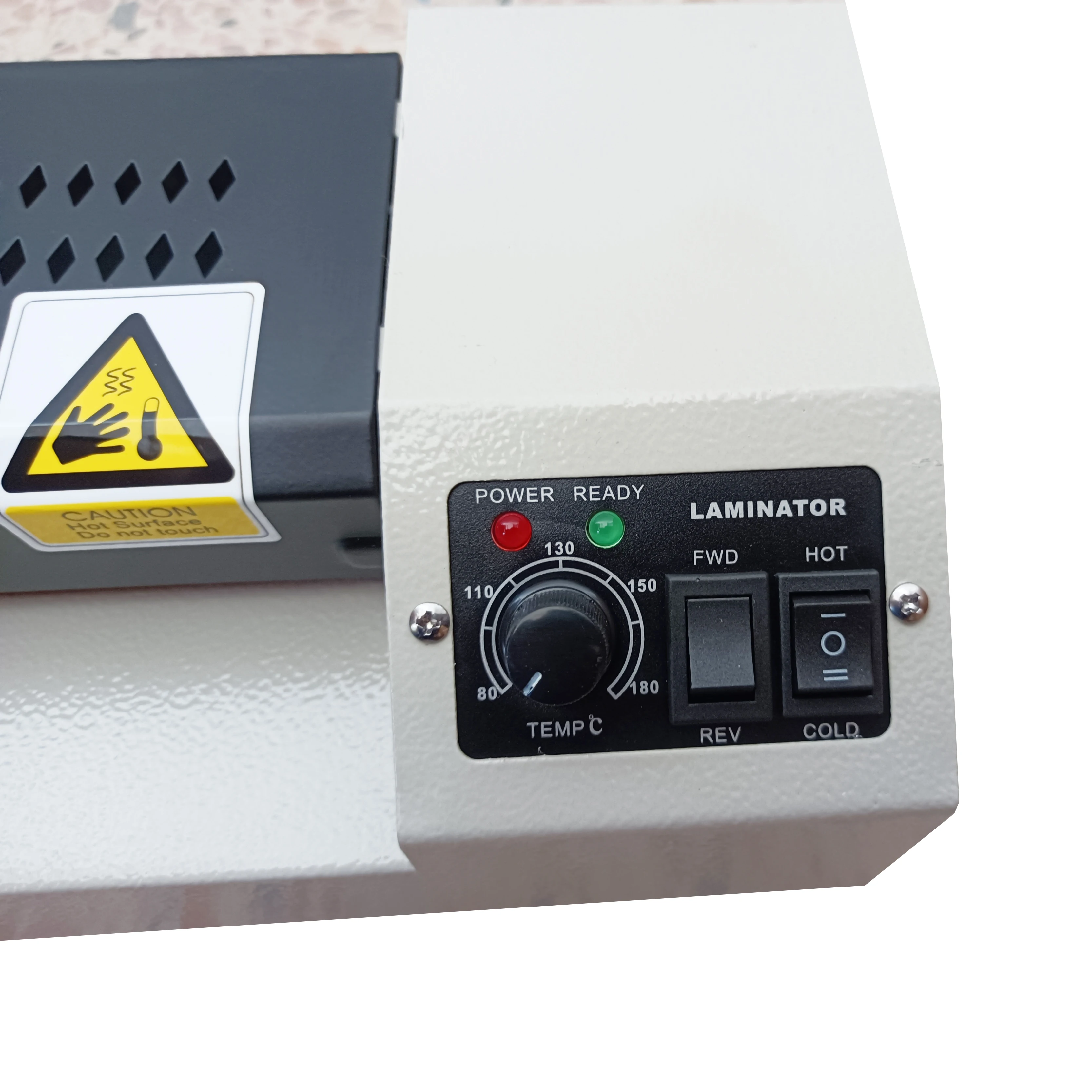 A4 Hot & Cold Desktop Pouch Metal Laminator Office School Home Use Lamination Machine Laminating Thickness 1MM