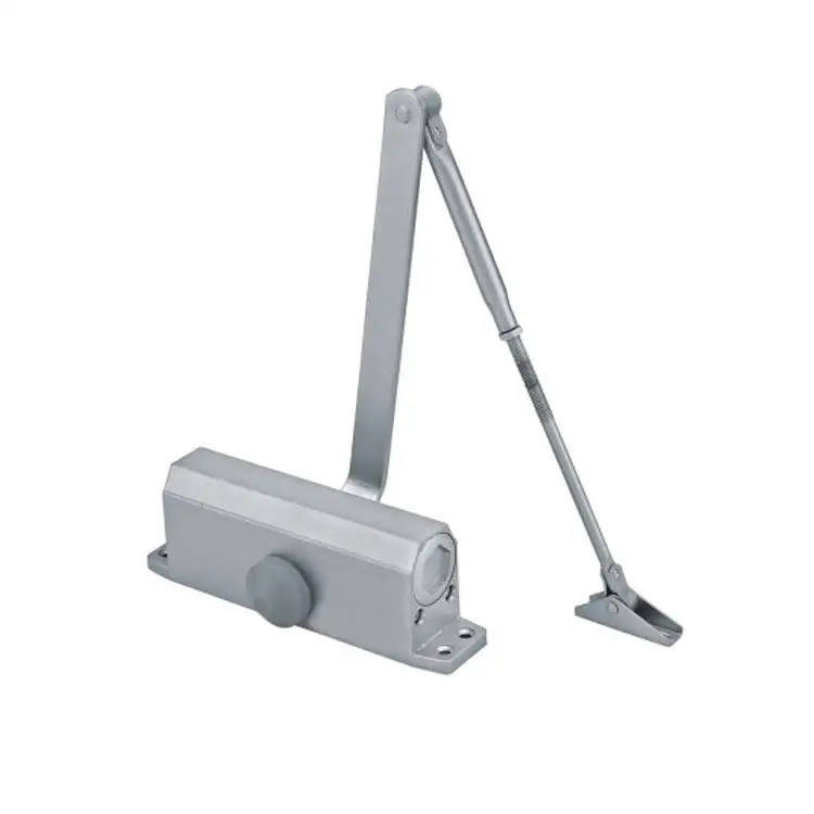 Aluminum 180 Degree Door Closer Multi-Function Gate Closer Automatic Closing Door Opener Heavy Duty Door Closer