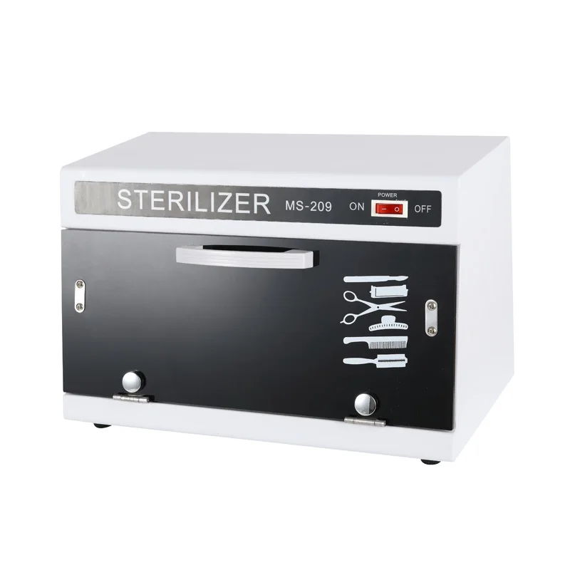 Barber beauty salon sterilization machine electric dental steam hot air autoclave nail tool led uv light sterilizer box cabinet
