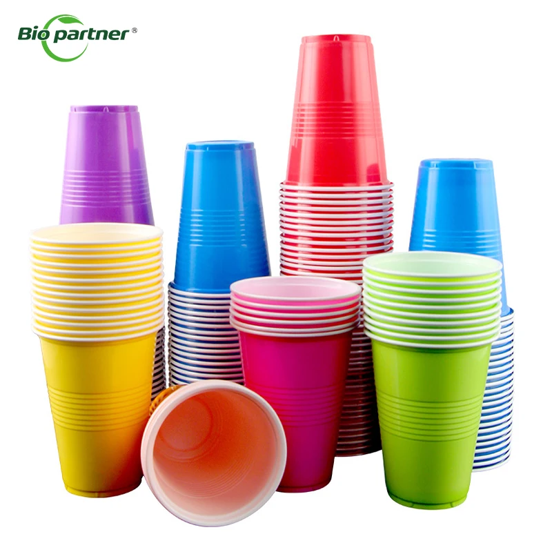Custom Logo Reusable PP 16oz Red Party Cup Table Ping Pong Game Bar Nightclub Party Beer Pong Party Cups