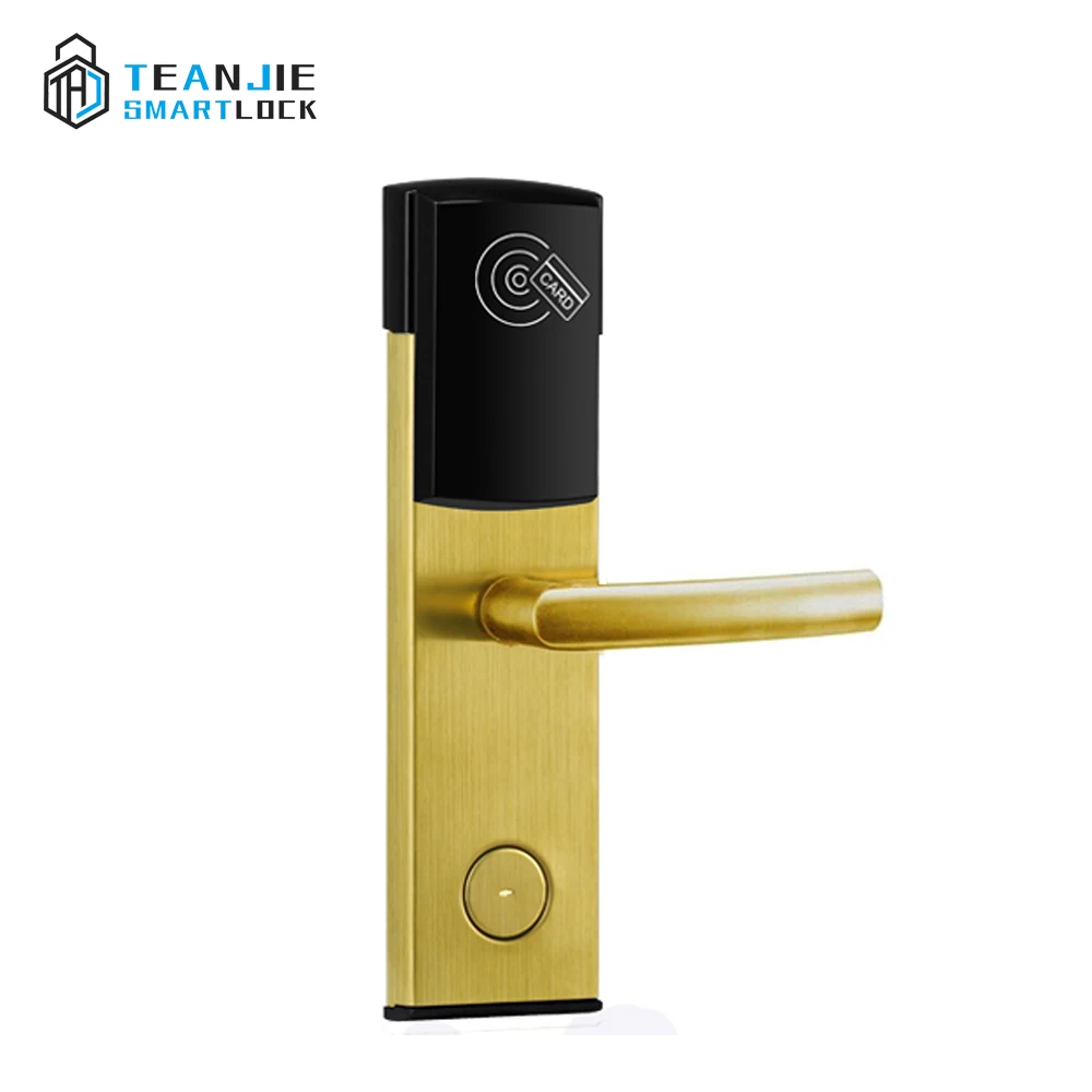 Stainless Steel RFID Electric Door Lock For Hotel With Secure Mortise