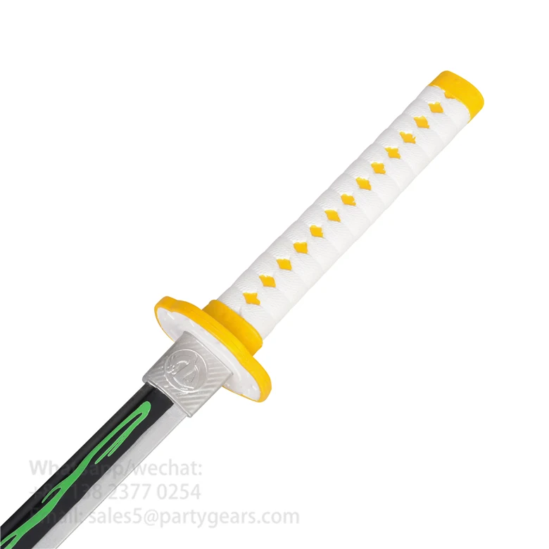 New Pu Katana Sword Japanese Anime Props Replica Halloween Cosplay Samurai Sword Foam Larp Weapon Japanese Sword