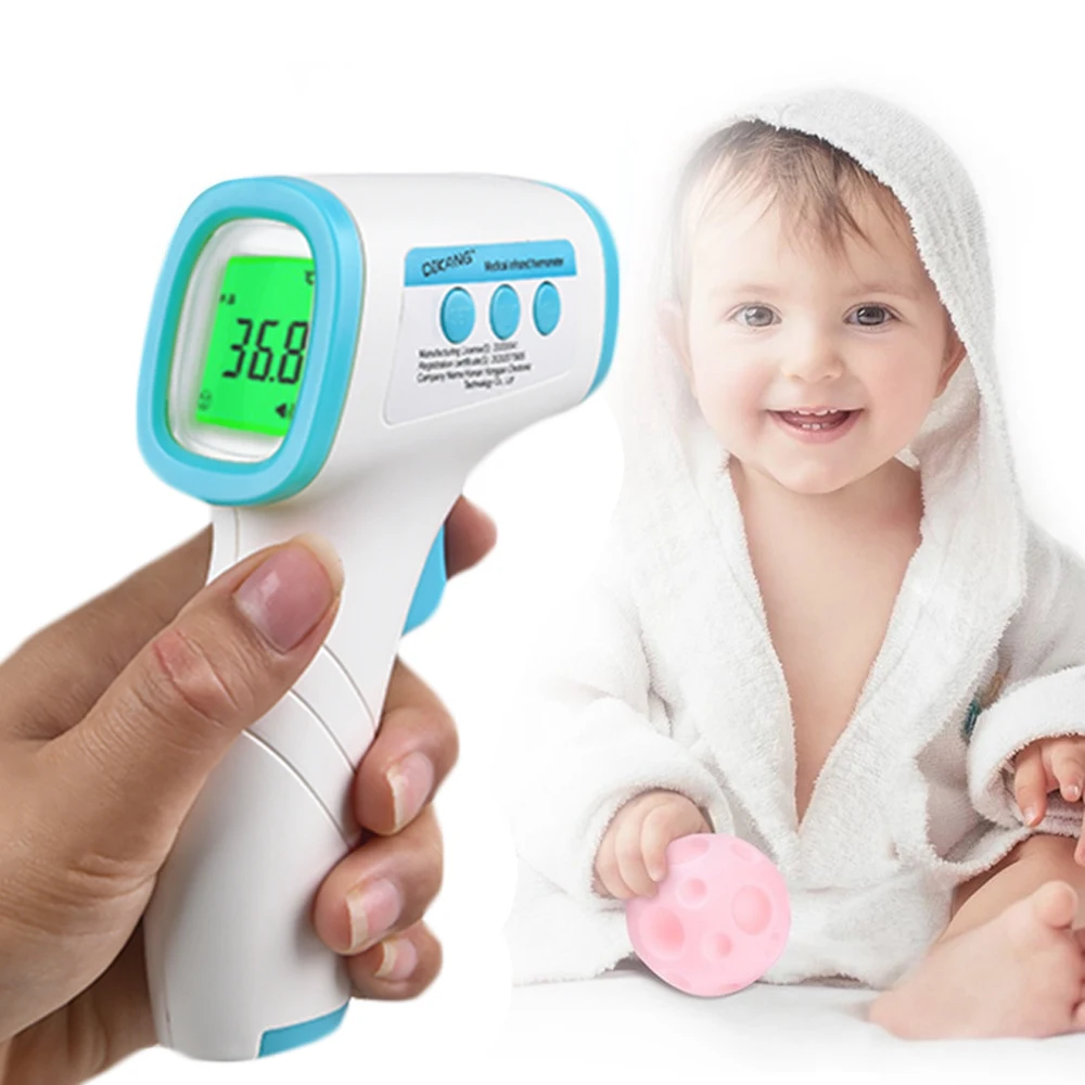 CE FDA RoHS infrared forehead thermometer non contact fast temperature measurement