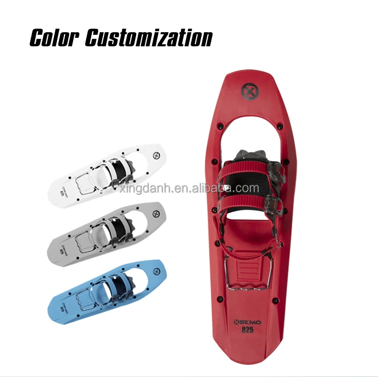 High quality and durable XATP plastic climbing winter snowshoes plastic
