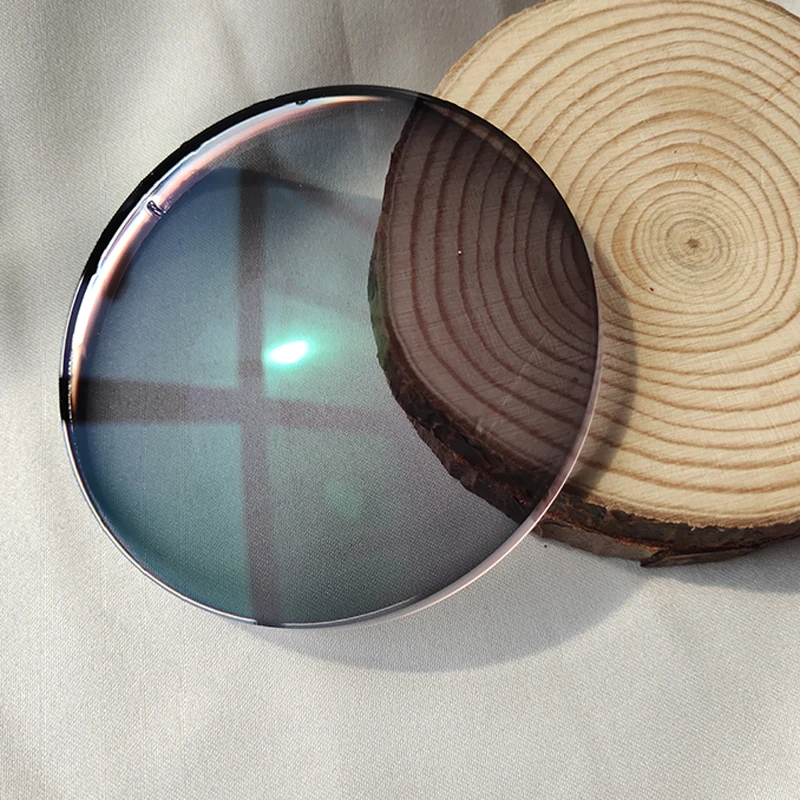 1.56 resin photochromic grey and brown eye lenses