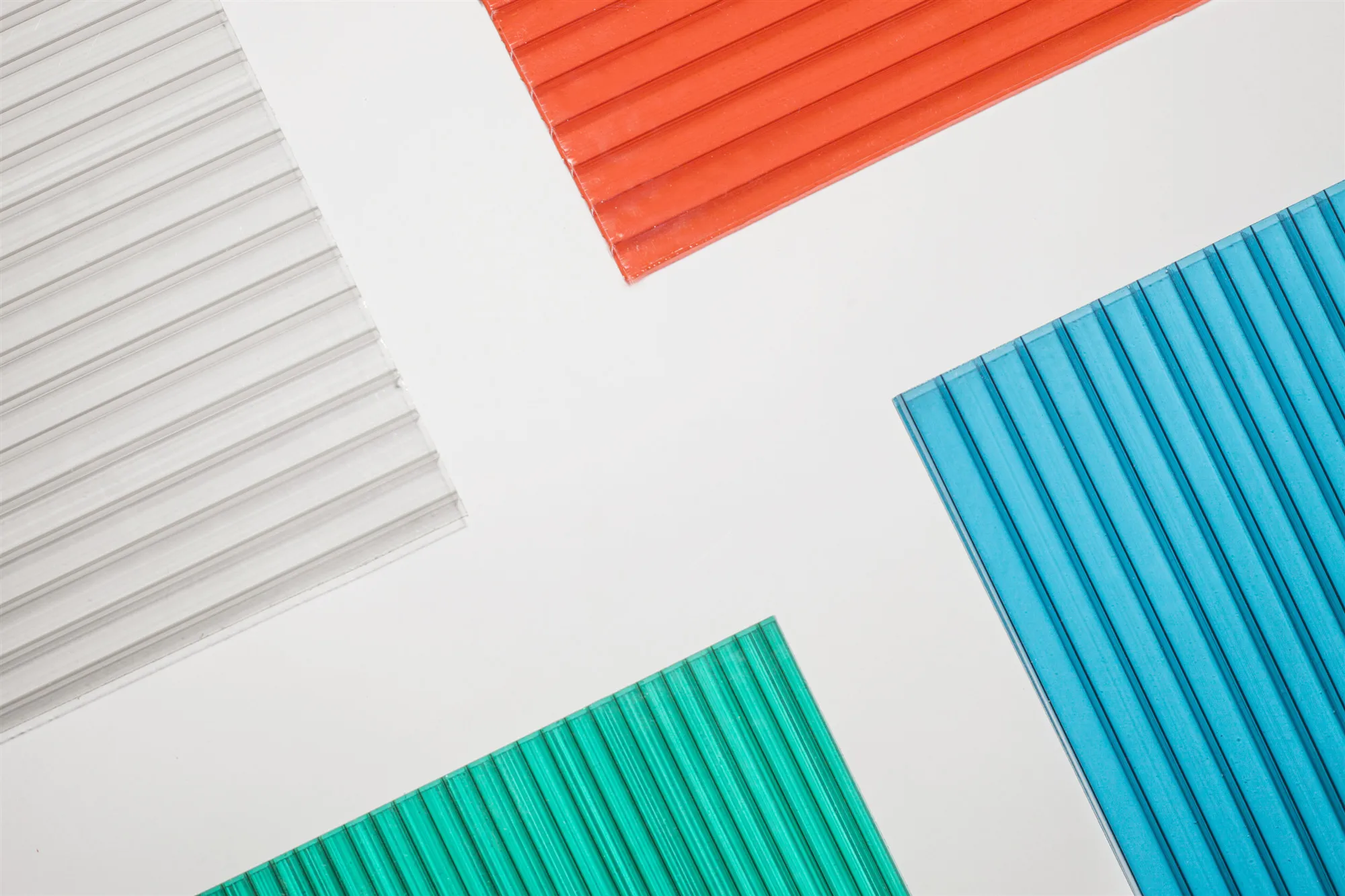 Sun sheets polycarbonate uv resistant roofing pc twin hollow sheet for green house