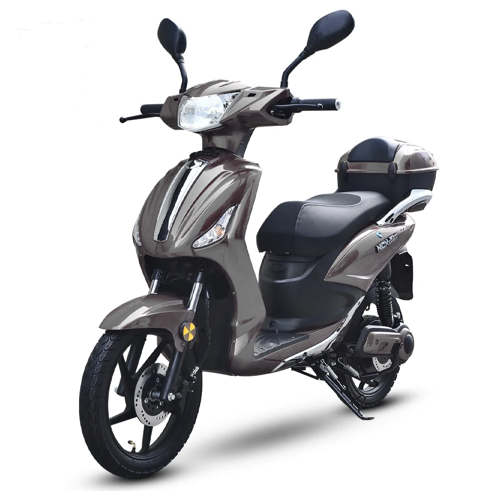 Top Ranking 18-Inch Pedal Assist Electric Scooter Adults 48V 250W 500W Bluetooth Two-Wheel E Scooter Moped Bike 60km Range