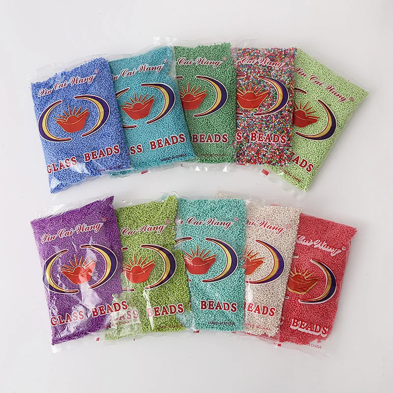 new colorful glass 2mm 3mm 4mm seed beads bulk for jewelry making