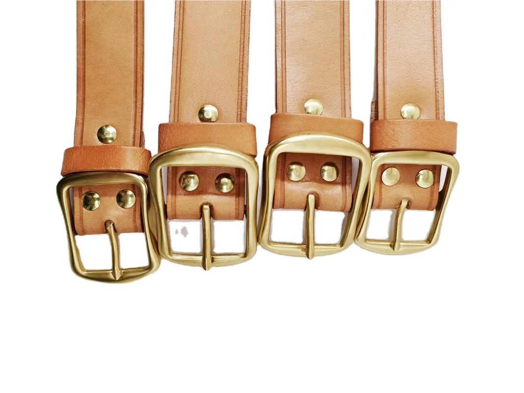 Promotion popular leather punching belt for men