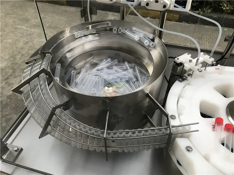 aseptic small bottle filling machine production line and nucleic acid detection filling machine and suppository filling machine