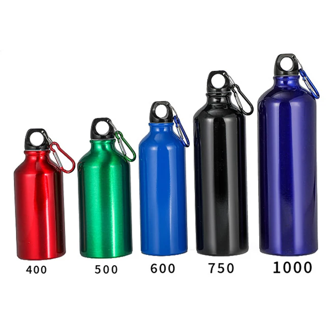 Promotional Advertising Drinking Aluminum Sports Water Bottle Aluminum Bottle With Custom Logo