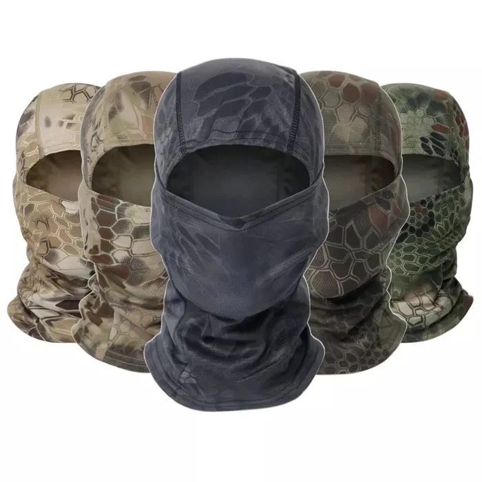 Balaclava Custom Logo Printing Tactical Camouflage CS Head Balaclava Full Face Cover Face Mask Ski Mask balaclava