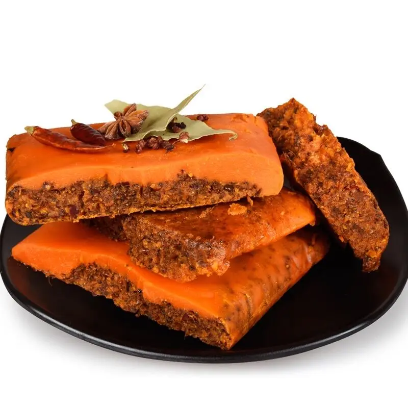 
butter hot pot seasoning Chinese hot pot sauce halal food seasonings 