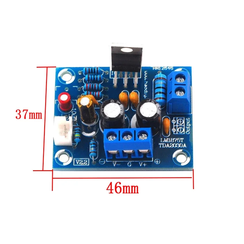 LM1875T Mono Boom Level Power 30W Amplifier Board Speaker Power Amplifier PCB Production DIY Kit LM1875