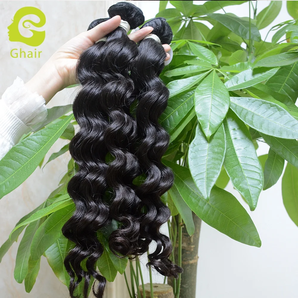 Ghair Virgin cuticle aligned hair 10A+ Loose deep wave hot on sale