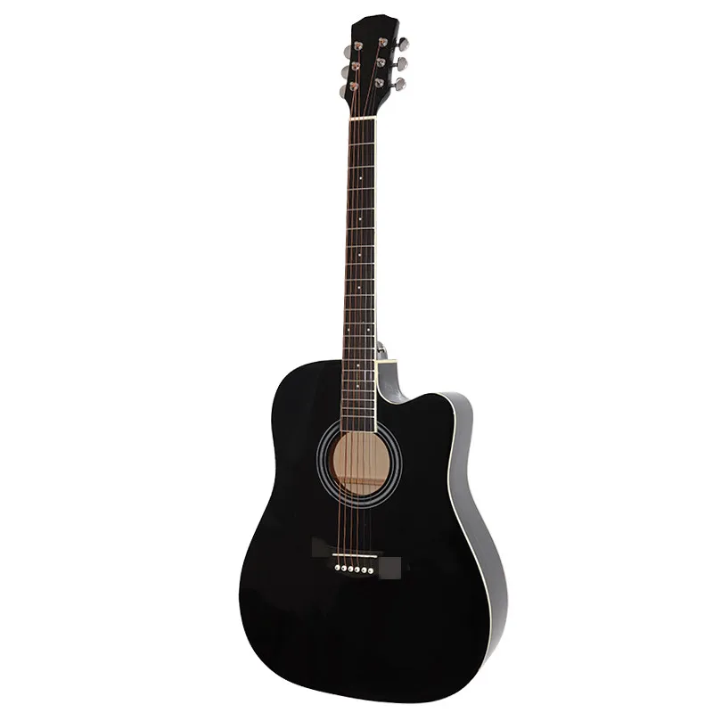 Hot sale 41 Inch Spruce Veneer matte cheap Acoustic electric guitar
