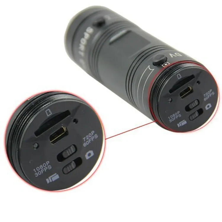 Outdoor Helmet Bicycle Camera HD 1080P Bicycle Traffic Recorder Camera Action Sports Photograph Camera