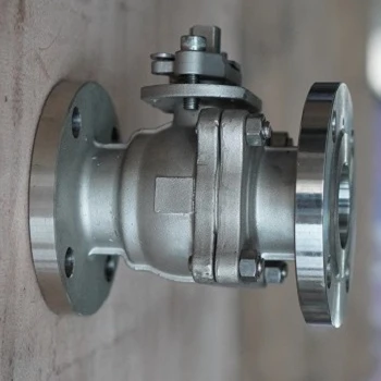 150LB CF3M SS304 Manual Float ball flange ball valve for water oil gas