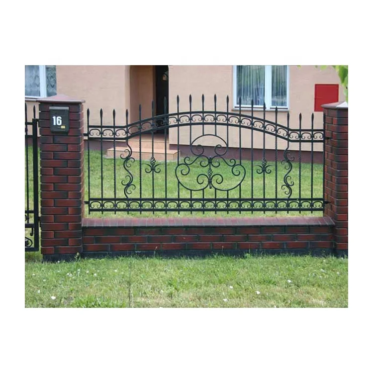 Ornamental steel grills fence design